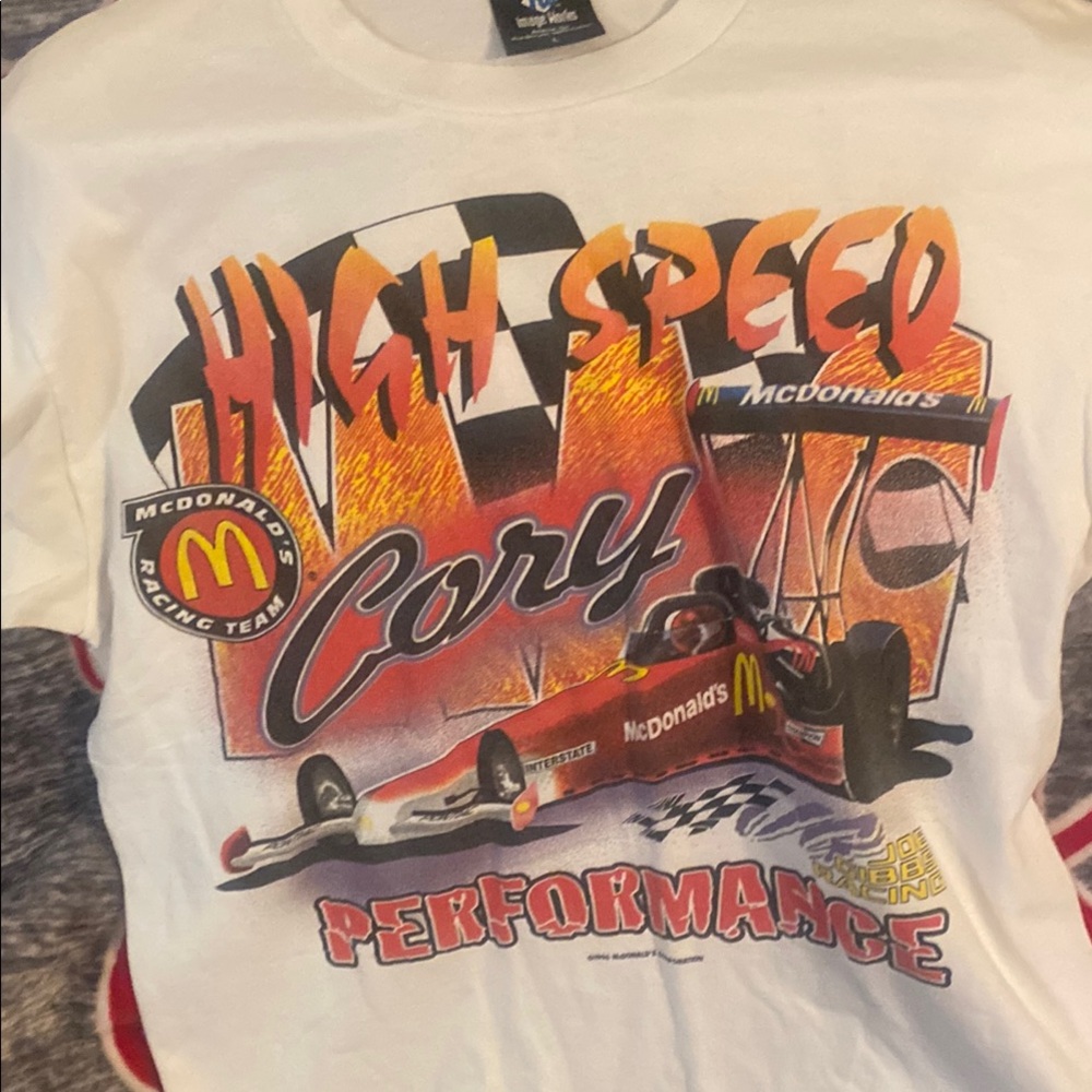 White MAC Racing Graphic Tee - Picture 5 of 16